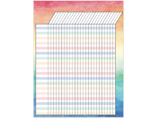 Watercolor Incentive Chart - US 1122