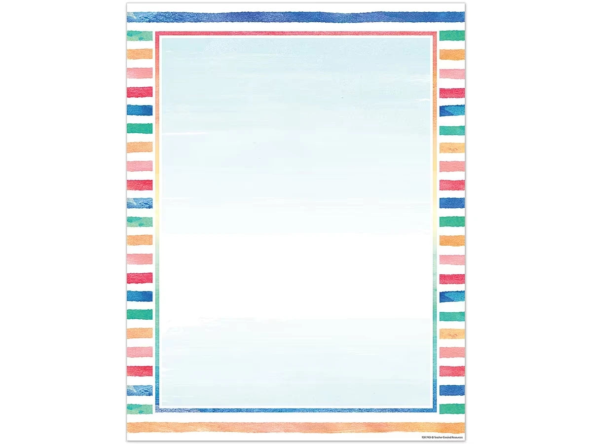 Watercolor Blank Poster - US 4364