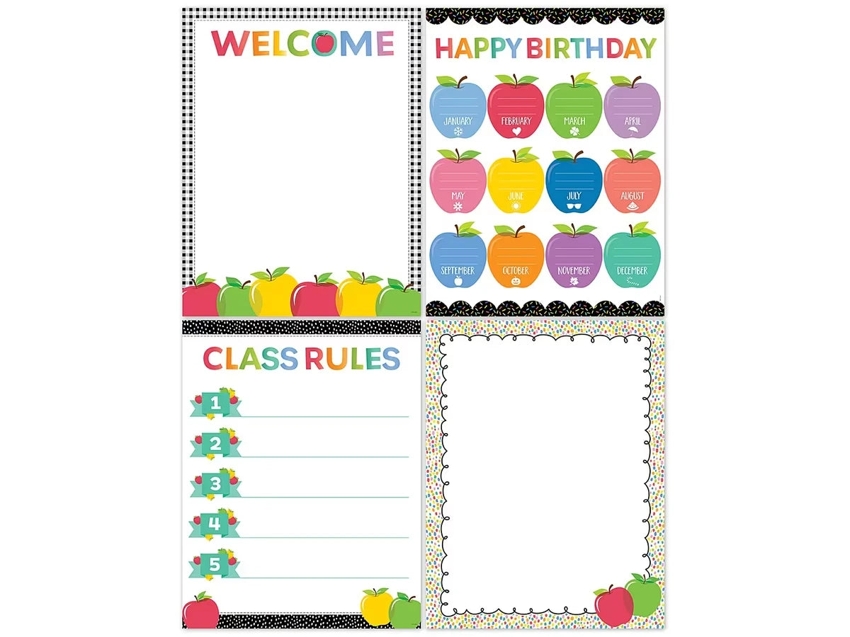 Apple Time Classroom Essentials Poster Pack - US 9053