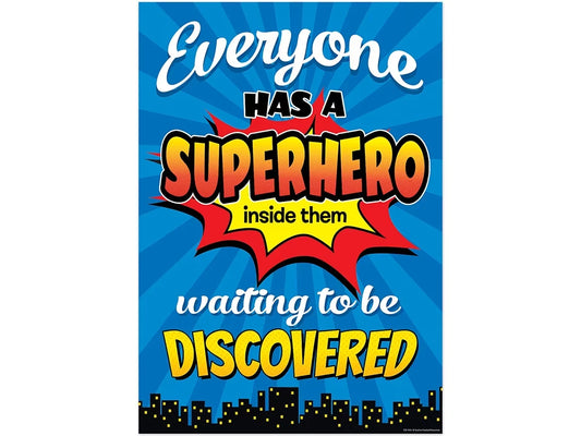 Superhero Waiting to Be Discovered Poster - US 7900