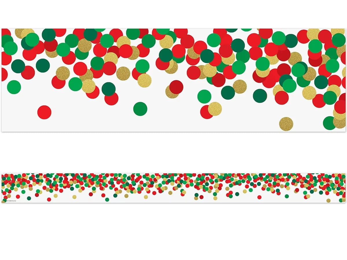 Confetti Holiday Border - US 3392