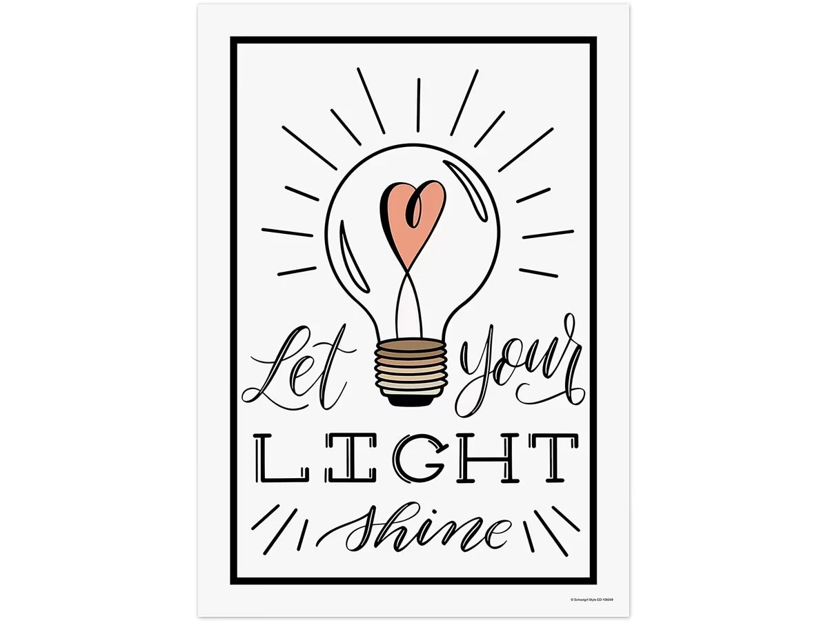 Let Your Light Shine Poster - US 5948