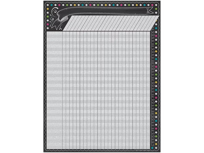 Chalkboard Brights Incentive Chart - US 8046