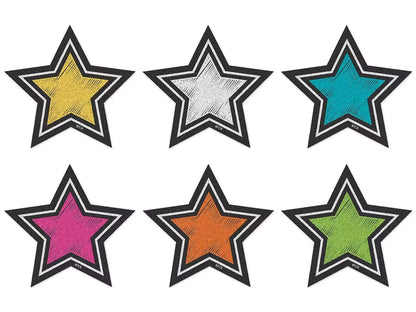 Chalkboard Brights Star Mini Accents - US 4820