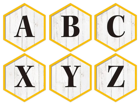 The Hive 4" Punch-Out Letters - US 7017