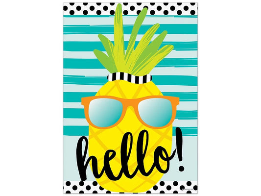 Simply Stylish Tropical Hello! Poster - US 6235
