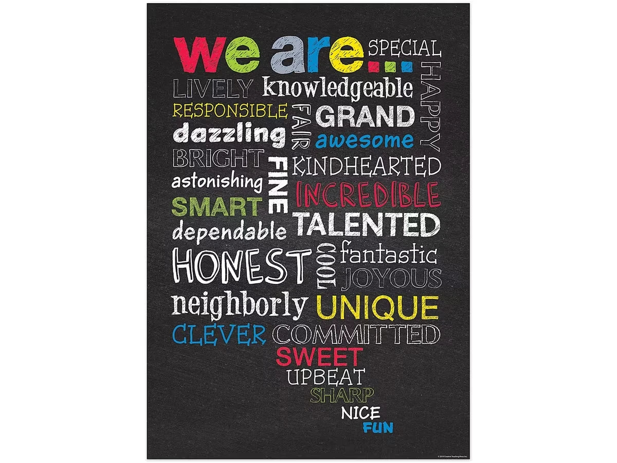 Chalk It Up! We Are… Poster - US 7391