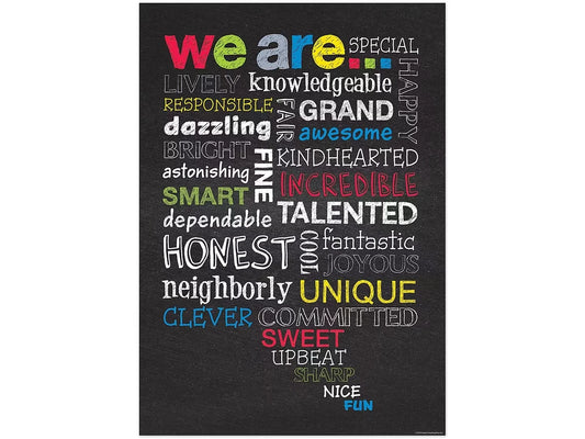 Chalk It Up! We Are… Poster - US 7391