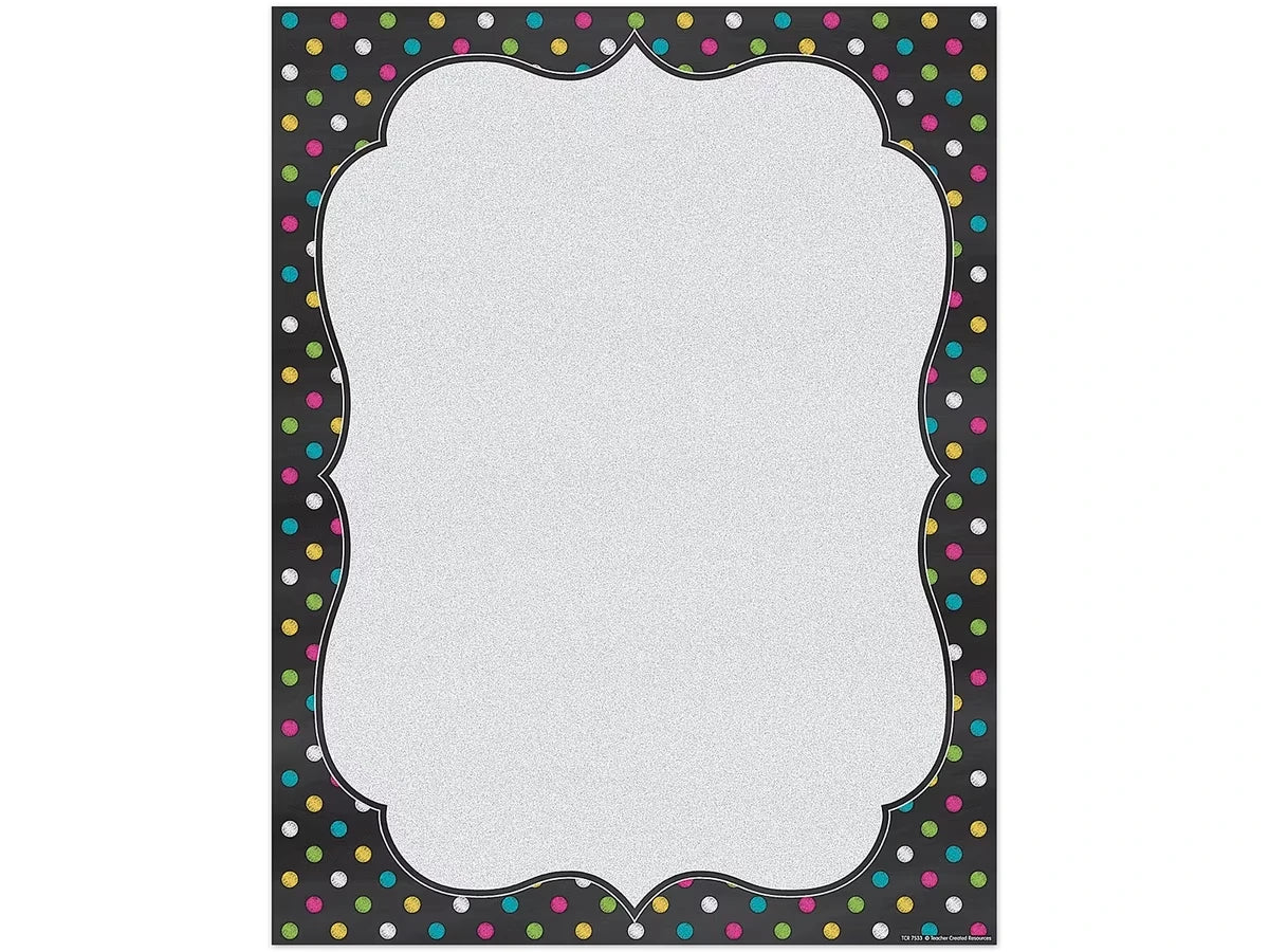 Chalkboard Brights Blank Poster - US 3966
