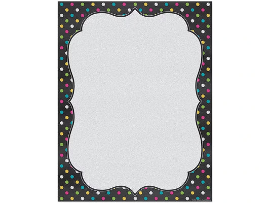Chalkboard Brights Blank Poster - US 3966