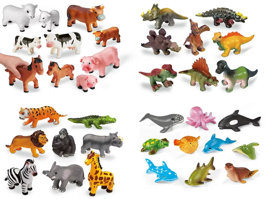 Soft & Squeezy Animals - Complete Set - US 5183