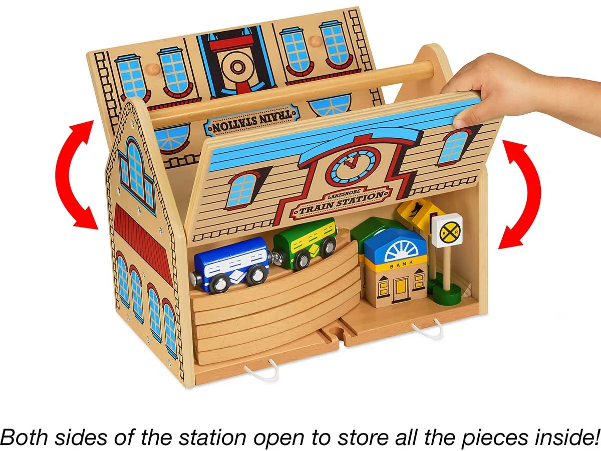 Take-Along Train Station - US 9474