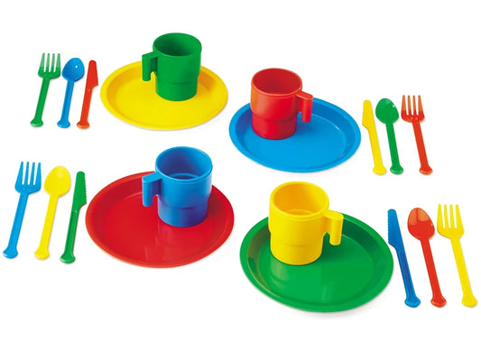 Indestructible Play Dishes - 4-Service Set - US 5266