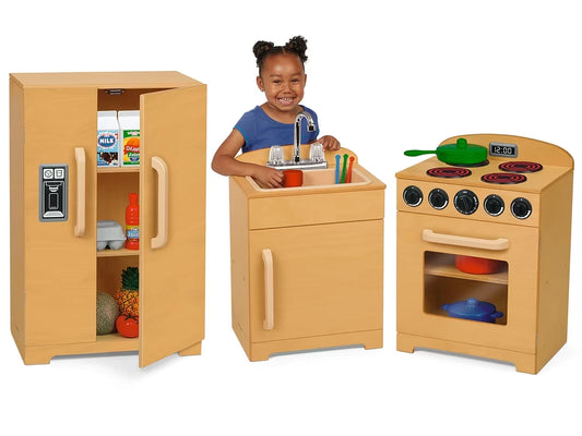 Toddler Hardwood Kitchen Set - US 1679