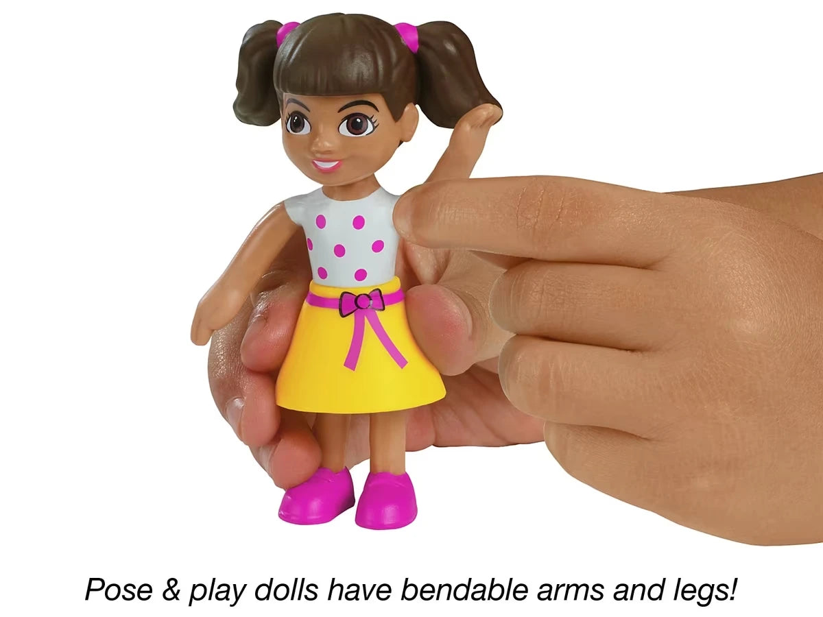 Lakeshore Pose & Play Dolls - Hispanic Family - US 7885