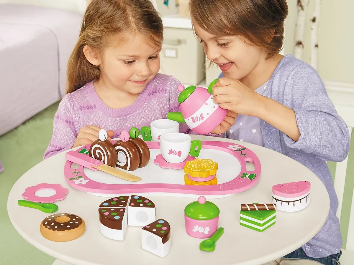 Classic Wooden Tea Set - US 5333