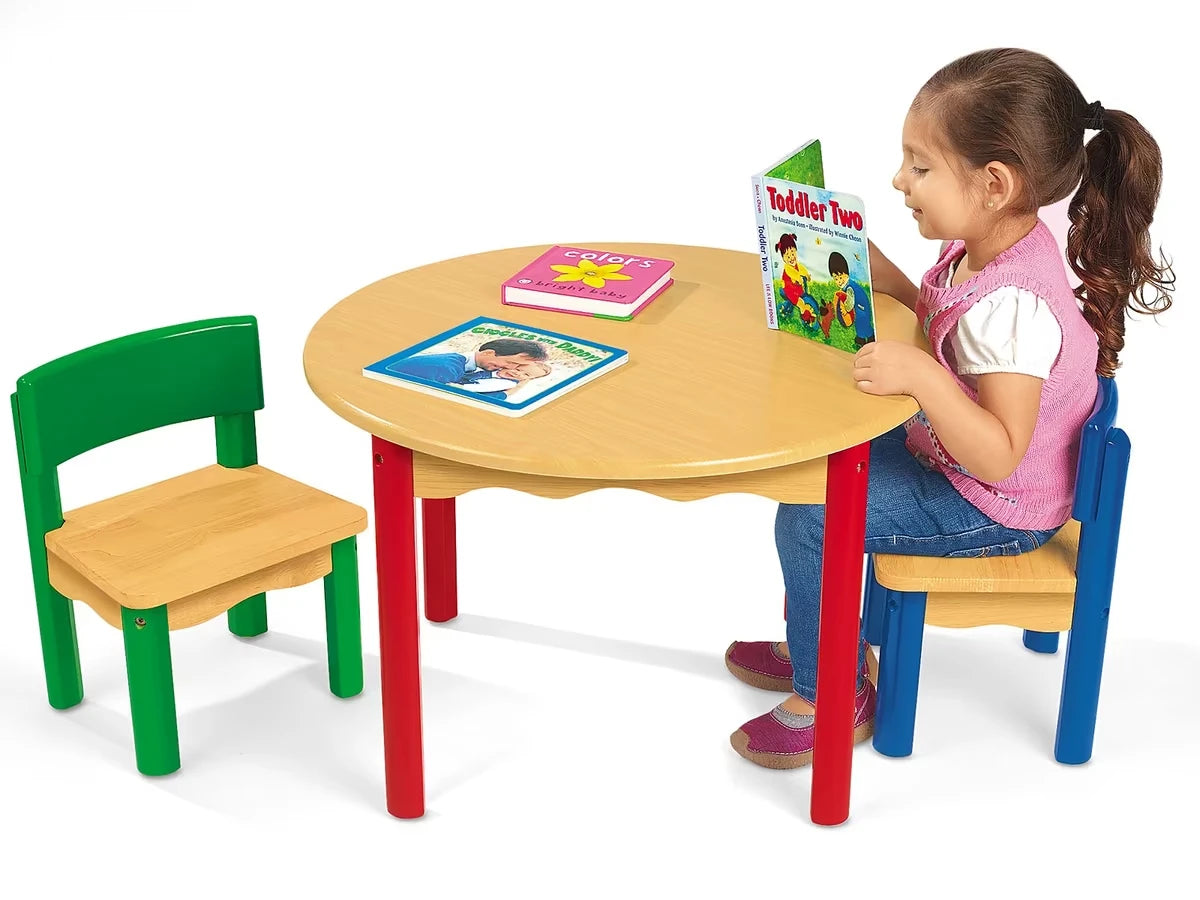Toddler-Tough Table & Chairs Set - US 4979