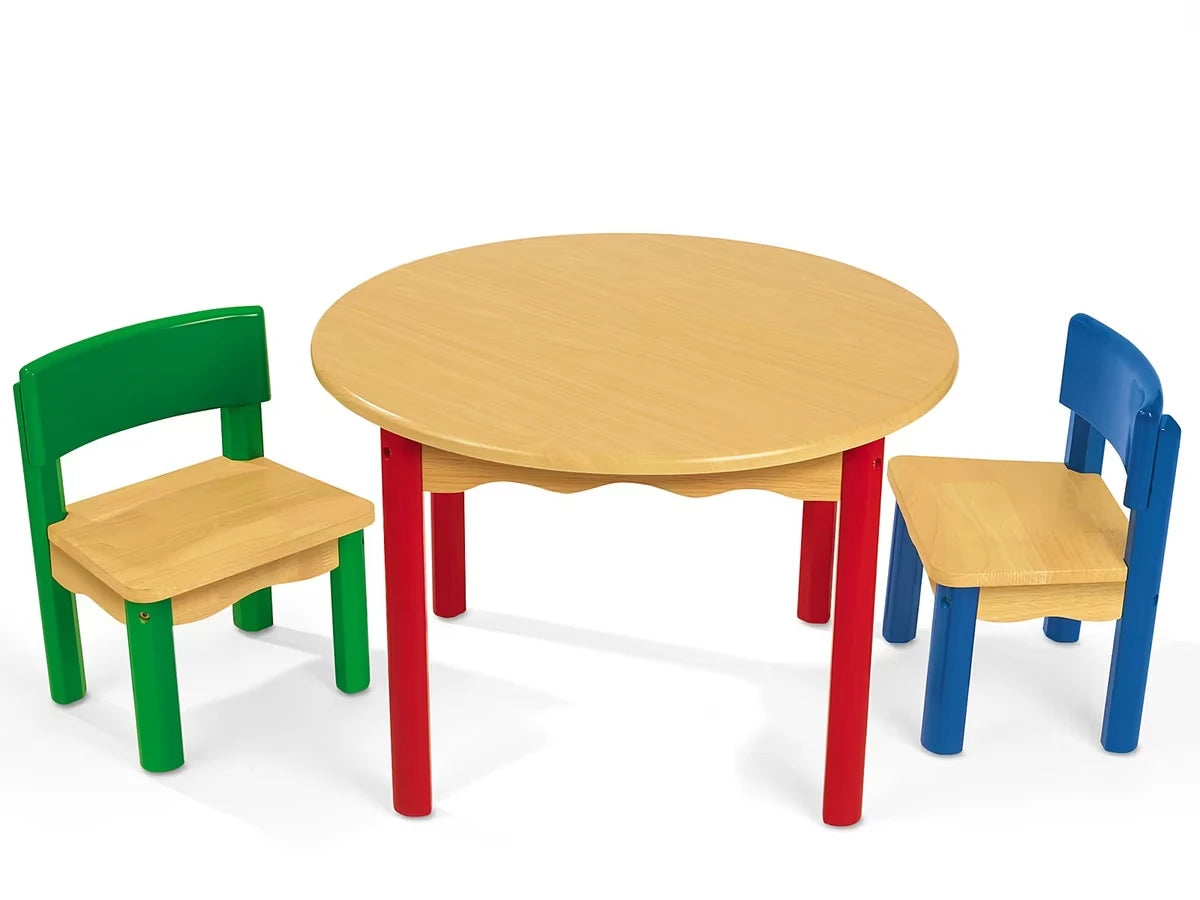 Toddler-Tough Table & Chairs Set - US 4979