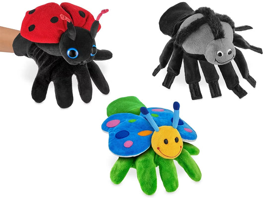 Cute Critters Glove Puppets Set - US 5996