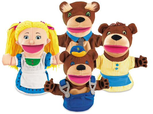 Goldilocks & the Three Bears Storytelling Puppet Set - US 1889