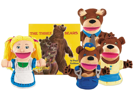 Goldilocks & the Three Bears Storytelling Puppet Set - US 1889