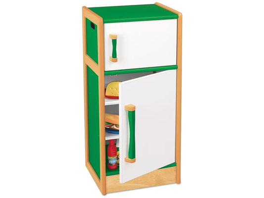 Pretend & Play Hardwood Refrigerator - US 8542