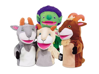 The Three Billy Goats Gruff Storytelling Puppet Set - US 9887