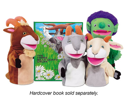The Three Billy Goats Gruff Storytelling Puppet Set - US 9887
