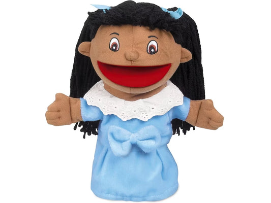 Let’s Talk! Hispanic Girl Puppet - US 7214