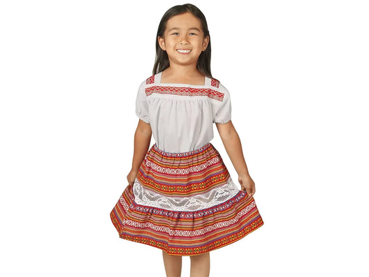 Mexican Falda and Blusa - US 6796