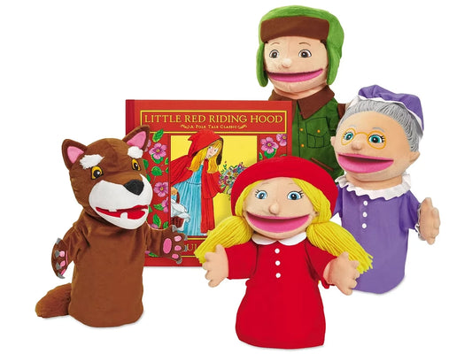 Little Red Riding Hood Storytelling Puppet Set - US 5069