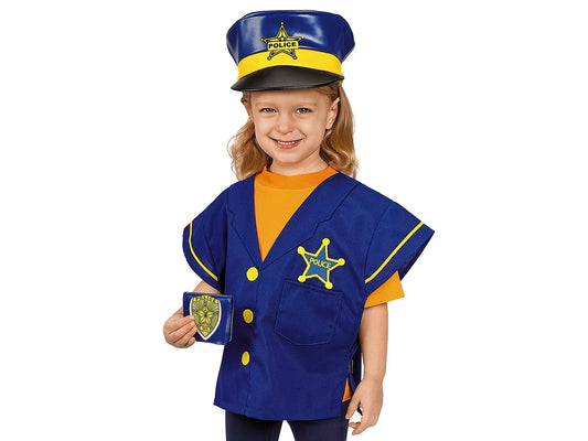 Toddler Police Officer Costume - US 8026