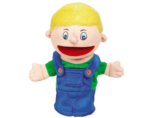 Let’s Talk! Caucasian Boy Puppet - US 1802