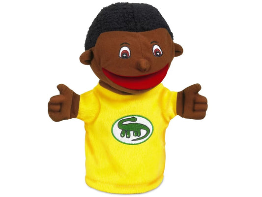 Let’s Talk! African American Boy Puppet - US 9932