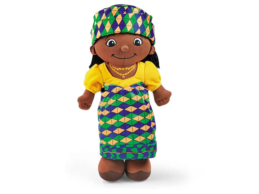 Ghanaian Girl Washable Doll - US 5777
