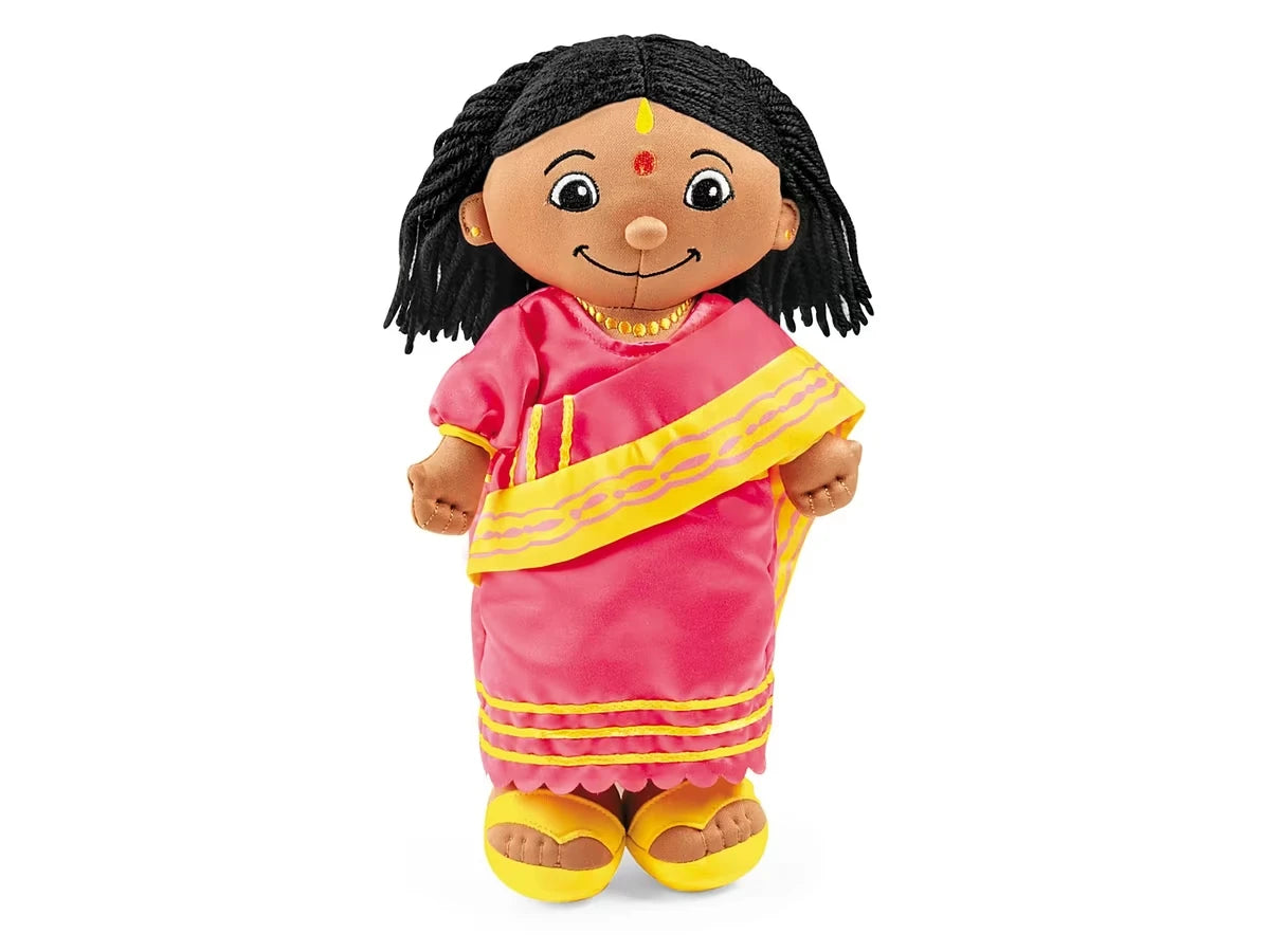 Indian Girl Washable Doll - US 7605