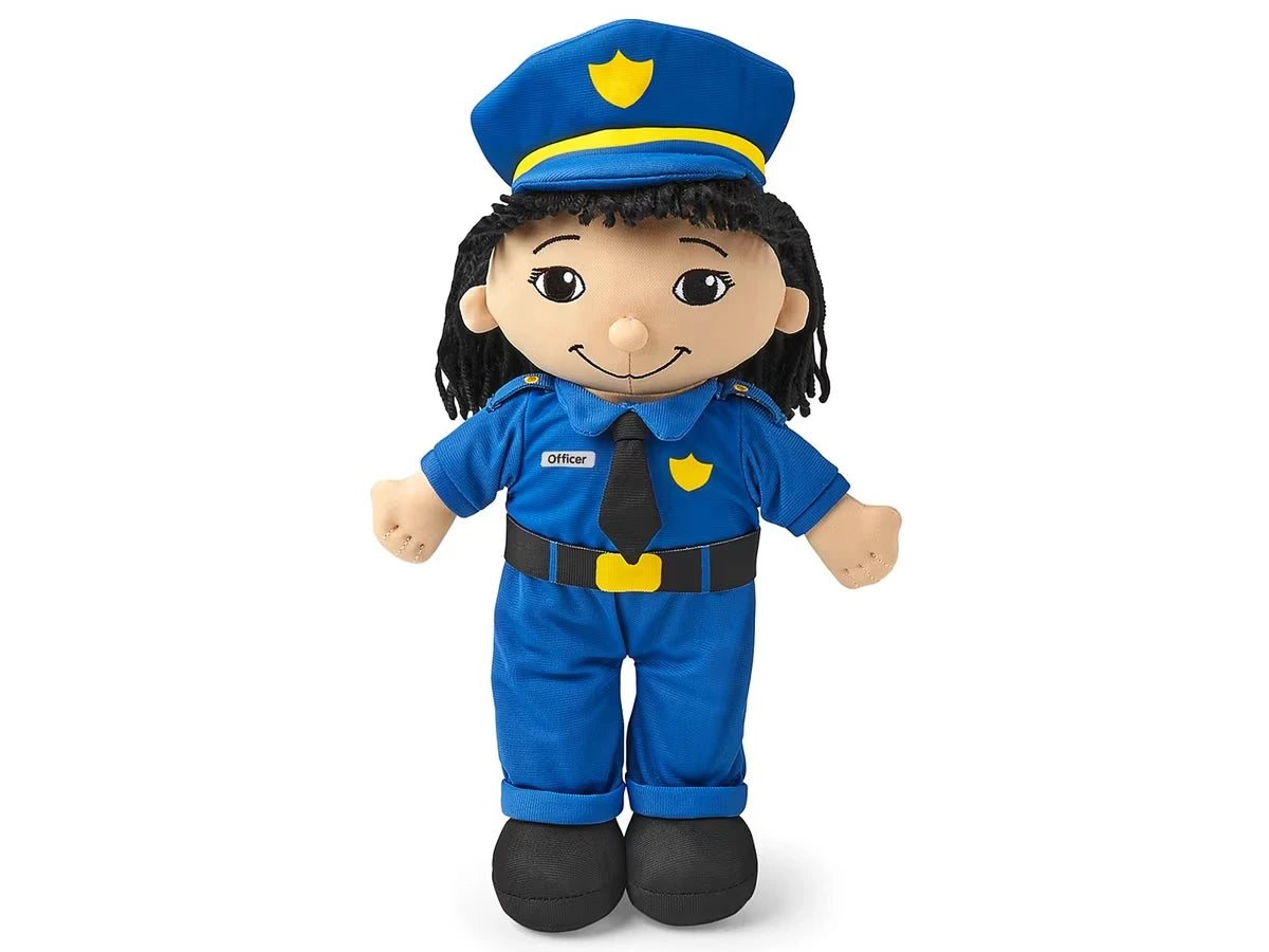 Police Officer Washable Doll - US 2807