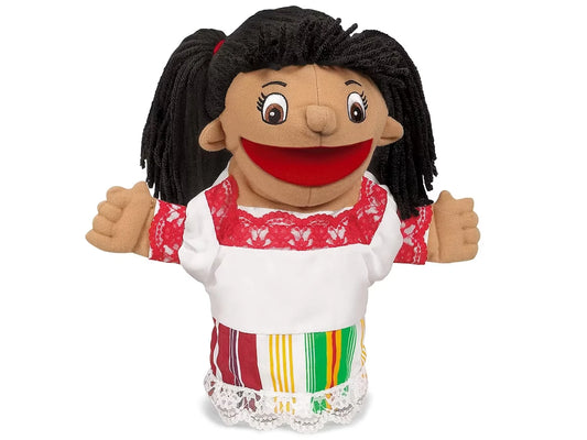 Let’s Talk! Mexican Girl Puppet - US 6280