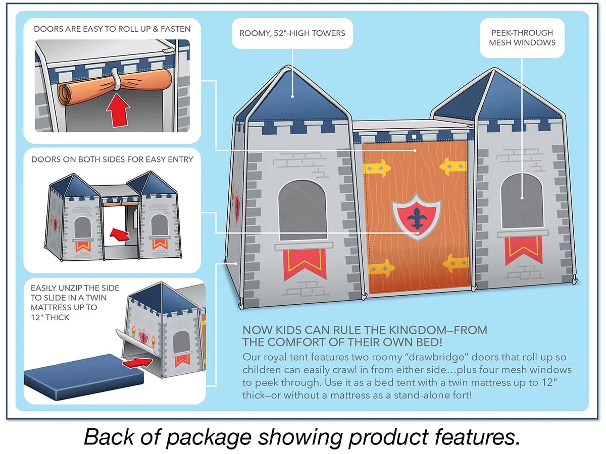 Magical Castle Bed Tent - US 9393