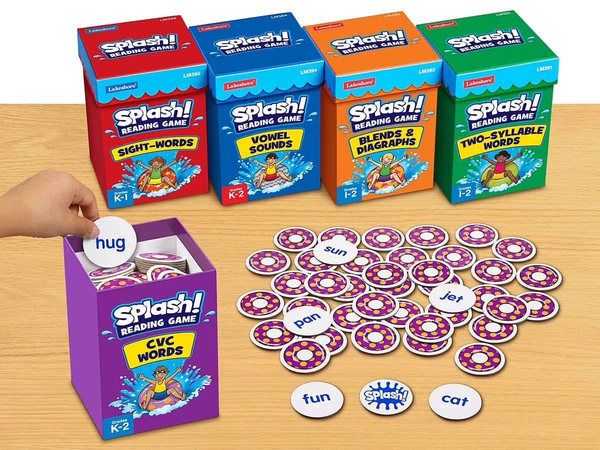 Splash! Reading Games - Complete Set - US 2175