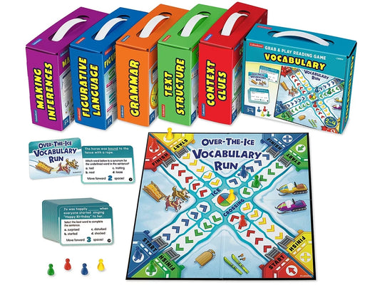 Grab & Play Reading Games - Gr. 3-4 - Complete Set - US 1357