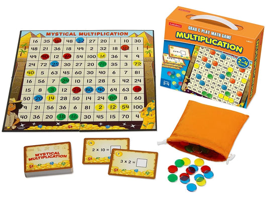 Multiplication Grab & Play Game - Gr. 3-4 - US 4983