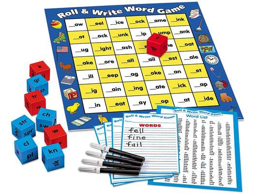 Roll & Write Word Game - US 5617