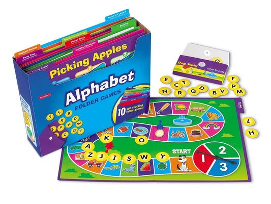 Alphabet Folder Game Library - Pre K-K - US 1659