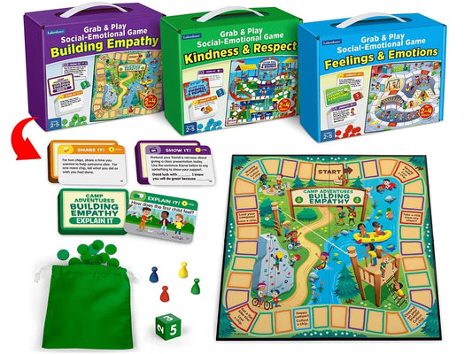 Grab & Play Social-Emotional Games - Complete Set - US 2986