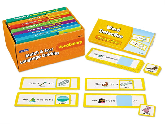 Match & Sort Vocabulary Quickies - K-Gr. 1 - US 6677