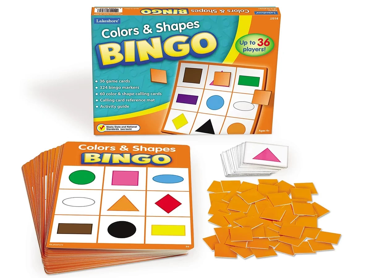 Colors & Shapes Bingo - US 6098