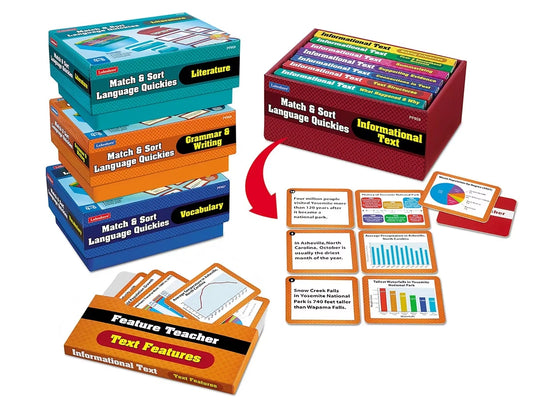 Match & Sort Language Quickies - Gr. 4-5 - Complete Set - US 2887