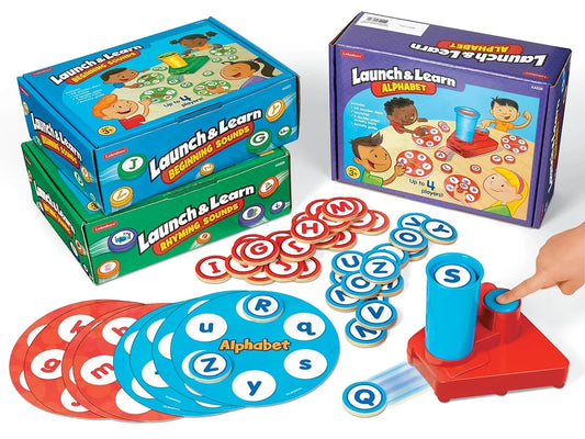 Launch & Learn Language Games - Complete Set - US 8254
