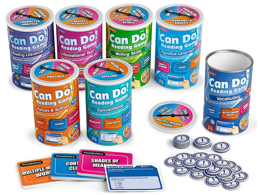 Can Do! Reading Games - Complete Set - US 7204